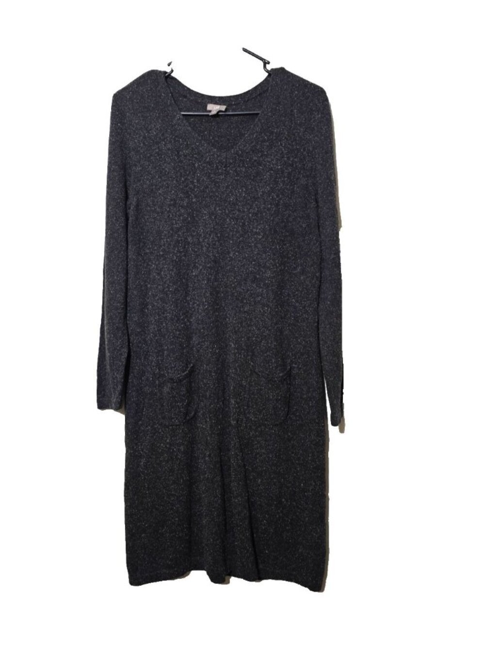 J Jill Shirt Dress M Silk Cotton Blend Lagenlook Boho Pullover Breathable Comfy